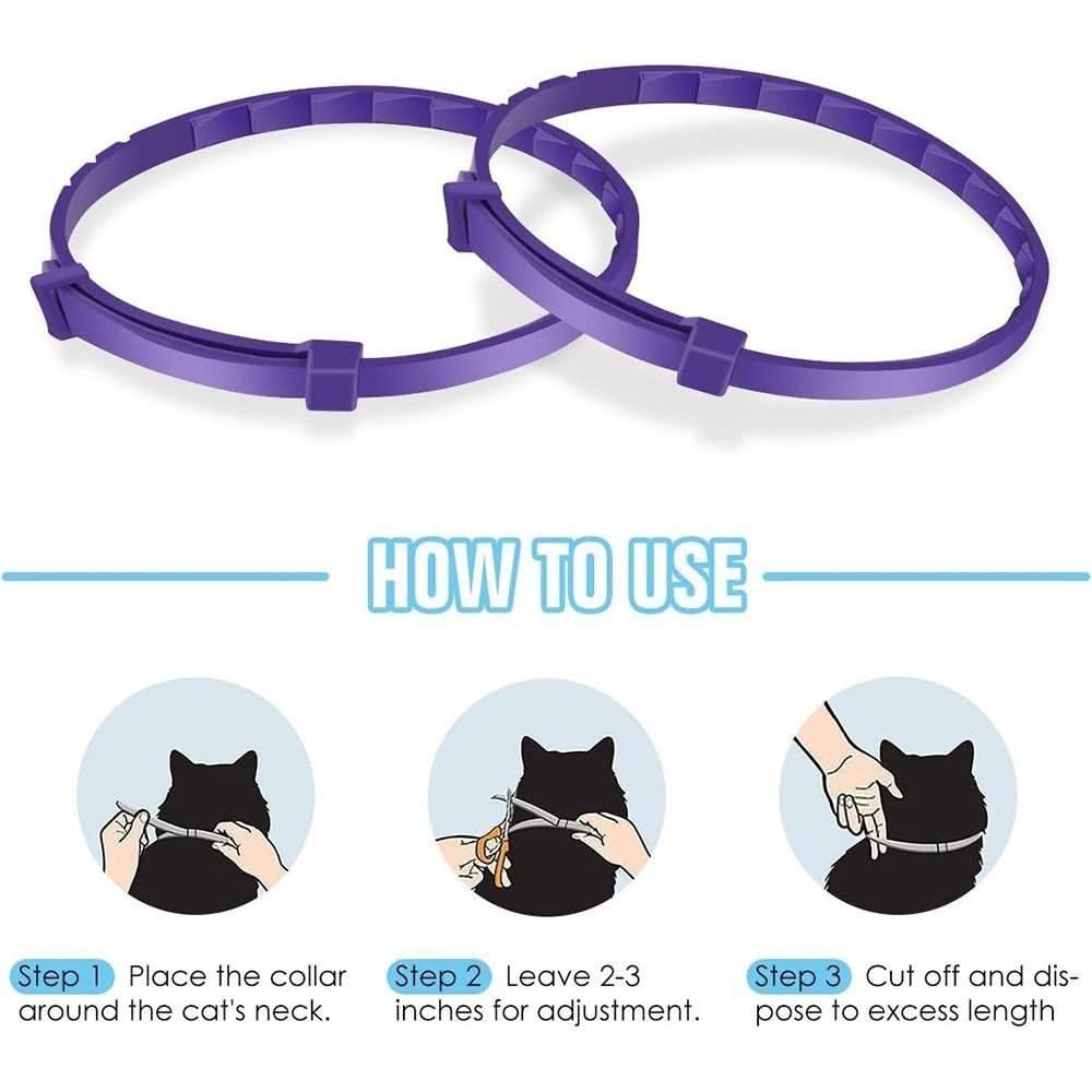 Flea & Tick Protection Collar for Dogs & Cats