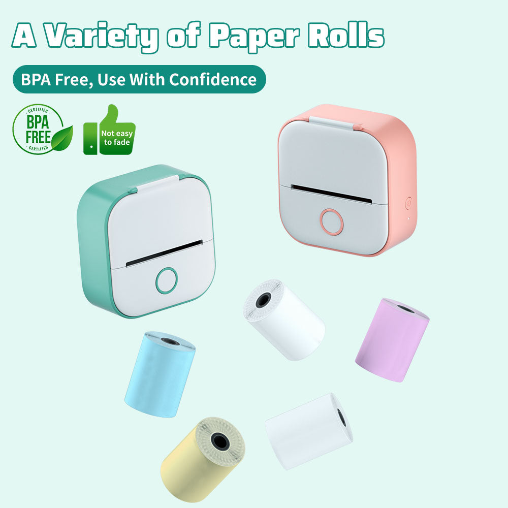 PocketPrint Mini – Portable Thermal Photo Printer Without Ink
