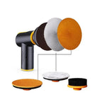 Comfortable polishing thanks to adjustable speed