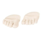 Invisible foot cushions for comfort in every shoe