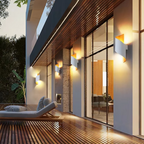 Sleek Dual-Direction LED Outdoor Wall Sconce