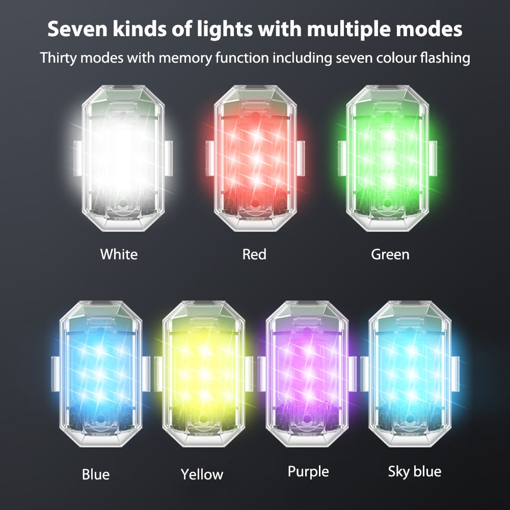 2 Piece Rainbow Ride Light