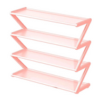 Compact 4-Tier Bedroom Shoe Organizer
