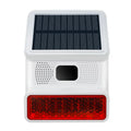 Solar-External Siren Securon 433S | 433 MHz Wireless Alarm Module with Light & Sound | For GSM/WiFi Alarm Systems | Solar Powered & Weatherproof