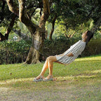 Relaxora Mesh Hammock | Ultralight Nylon Net | Portable & Breathable | For Garden, Camping & Travel