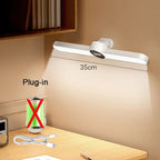 LED Desk Lamp ClarioMag | With Clock & Alarm | Magnetic & USB Rechargeable | Steplessly Dimmable | 35 cm