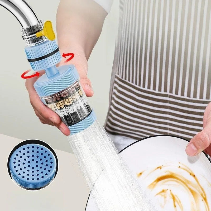 Universal Splash-Proof Faucet Filter
