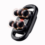 Wireless Deep Tissue Percussion Massager with 6 Attachments and 0.55 in. Stroke