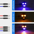 Scary Skull LED Motorcycle Signal Indicator Light