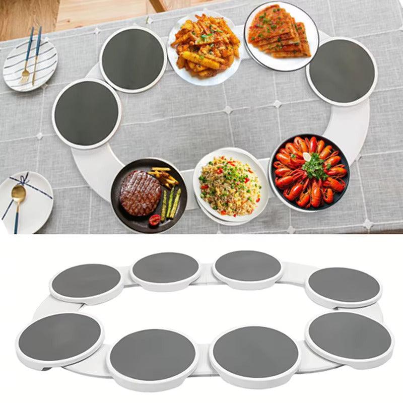Multi-Level Kitchen Organizer with Rotating Base