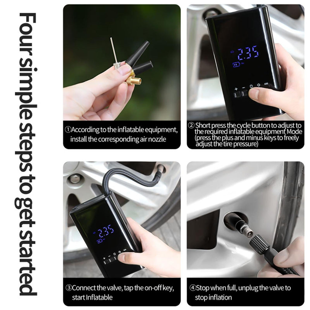 Mini LED Display Road Buddy Air Compressor