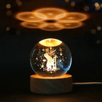Glowing 3D Crystal Night Lights – Unique Gifts for All Occasions