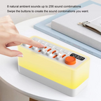 Smart Sleep Sound Machine with RGB Night Light and Bluetooth Speaker