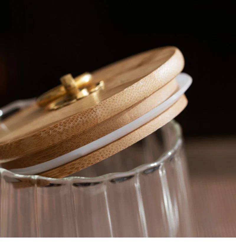 Durable and space-saving storage container for an elegant kitchen layout