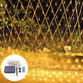 LED light net for outdoor and indoor – Colored Christmas lighting net