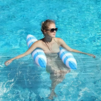 Inflatable Pool Float Hammock for Adults – Comfortable Water Lounger for Summer Relaxation