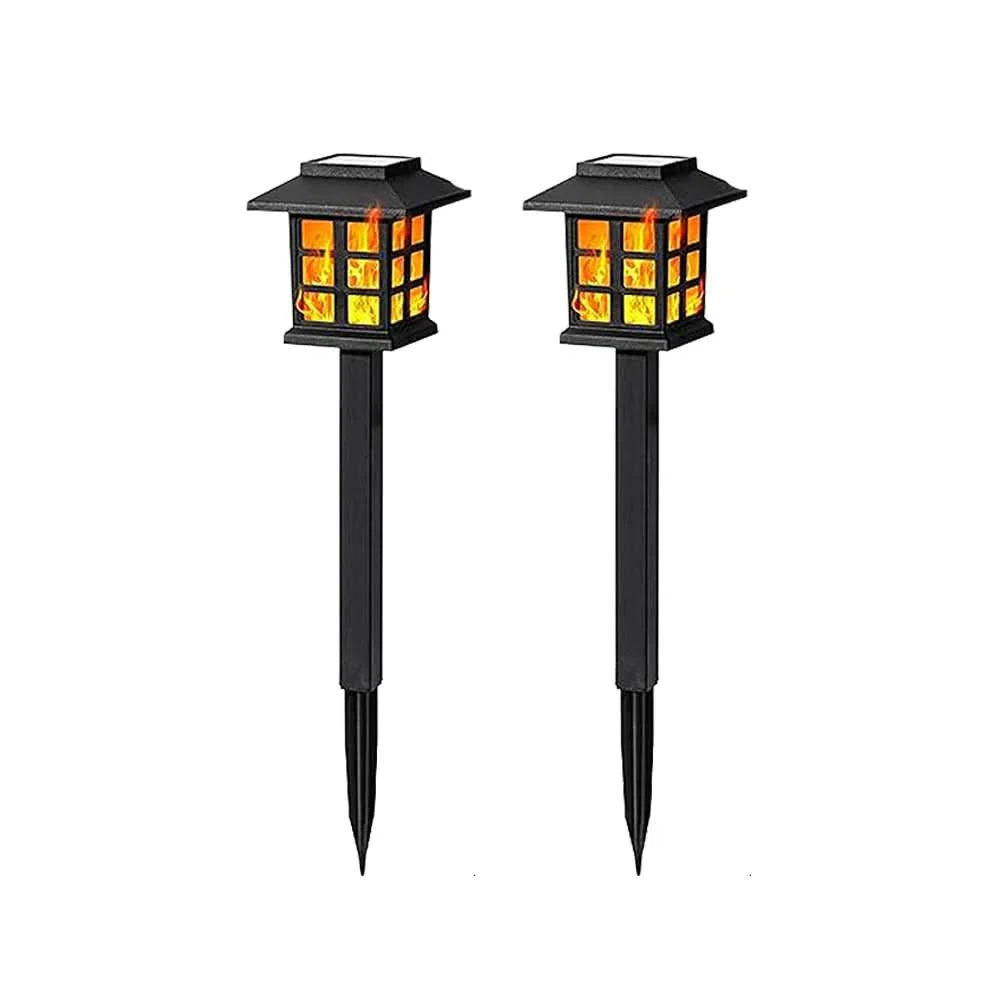 Solar Flickering Flame Torch Lights – Halloween Themed