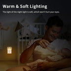 LumoSense LED Night Light | With Motion & Light Sensor | Dimmable & Energy Efficient | Warm White & Cool White