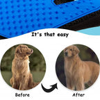 Fur Care Glove PawLiss TouchGlove | 5-Finger Massage Glove for Dogs & Cats | 23.2×17.2 cm | TPR & Mesh | Left or Right