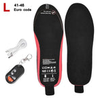 Rechargeable Heated Insoles WarmStep Pro | Rechargeable with Remote Control | 3 Heat Levels | Trim-to-Fit | Electric Foot Warmers for Winter & Outdoor