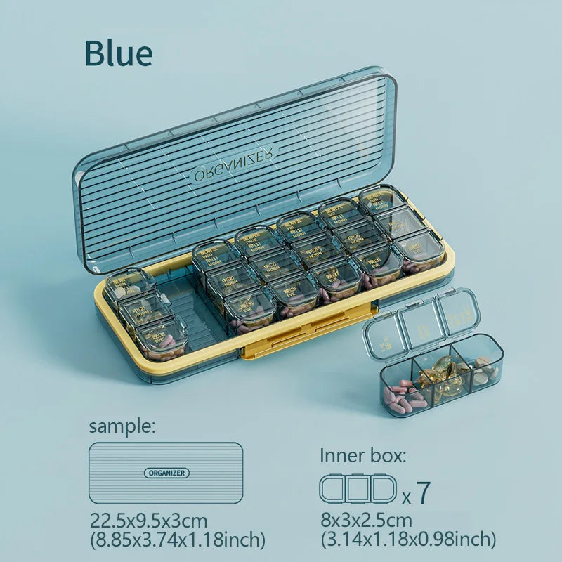 LuxaMed Medicine Organizer | Elegant and practical to keep your medications organized