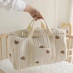 Versatile Mommy Travel Tote - Diaper, Nappy, and Essentials Organizer Bag