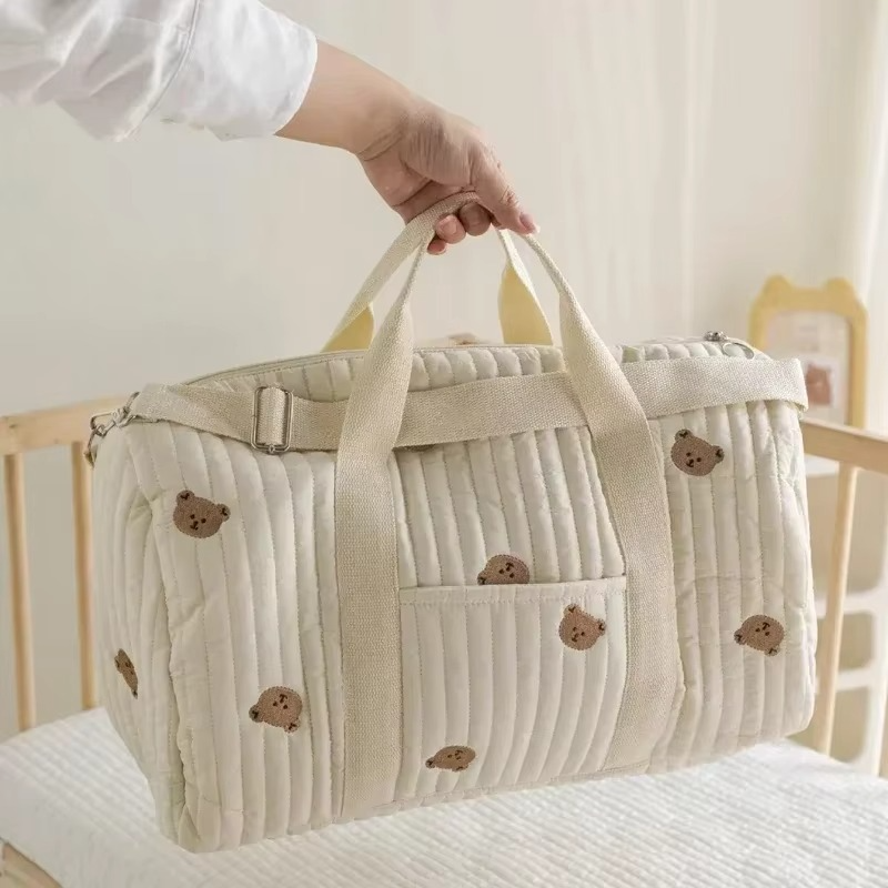 Versatile Mommy Travel Tote - Diaper, Nappy, and Essentials Organizer Bag