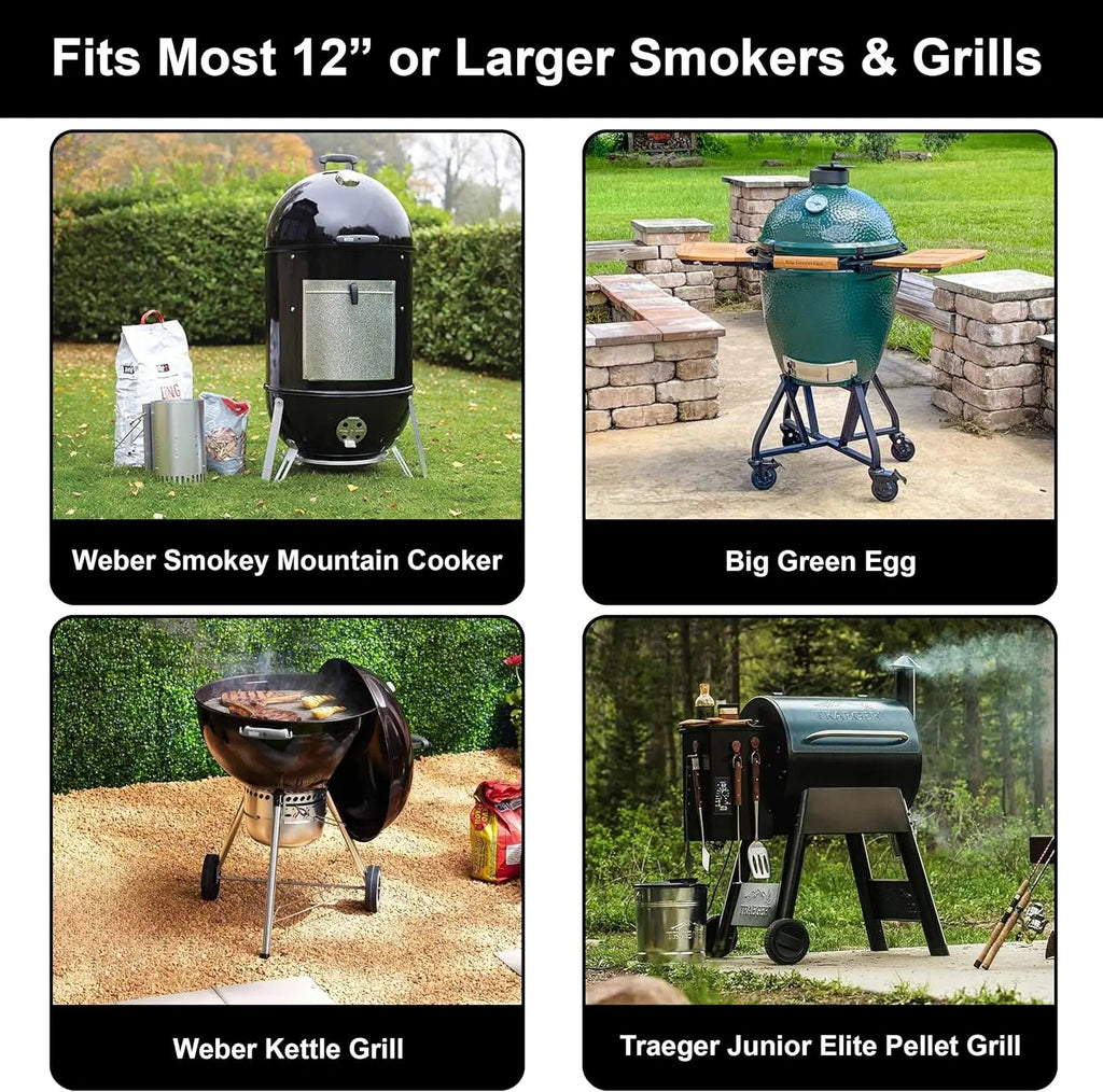 Rib Holder GrillMeister Pro | For 4 Racks | Non-Stick Coated | For Gas Grill & Oven