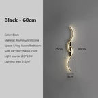 LumiStripes | Modern LED Wall Lamp | Minimalist Wall Lamp in Stripe Design | Indoor Lighting for Bedroom & Living Room