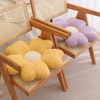 Fluffy Clover Flowers Pillow