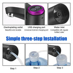Electric Water Dispenser AquaOne Touch | Touch Control | USB Charging | For Gallon Bottles