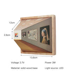 DimenLamp - 3D LED Lamp - Modern Wall Decoration - Unique Gift Idea