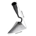 RootRaptor Triangle Hoe | Forged Manganese Steel | Sharp & Ergonomic | For Weeding & Seed Furrows