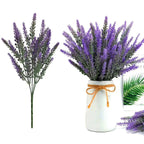 Floraven Lavender Bouquet | Artificial & Carefree | 5 Stems | For Indoor & Outdoor
