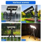 Flexible Tripod Solar Powered Motion Sensor Outdoor Light