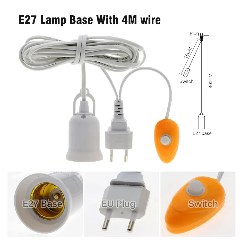 Solura Plant Lamp | E27 LED 18W | Full Spectrum Daylight | For Houseplants & Greenhouse