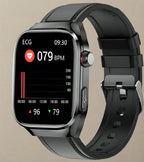 Advanced Health Smartwatch with ECG, Blood Glucose Monitoring, 2.04-Inch AMOLED Display – Waterproof Fitness Tracker
