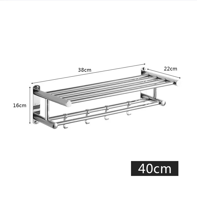 High-quality stainless steel towel rack for bathroom