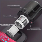 Ultimate Pet Hair Remover - Wireless Handheld Vacuum for Beds and Upholstery