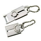 Stainless Steel Mini Vegetable Peeler Keychain