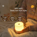 Creative USB Nightstand Lamp - Touch-Dimming LED Night Light for Bedroom & Student Dormitory