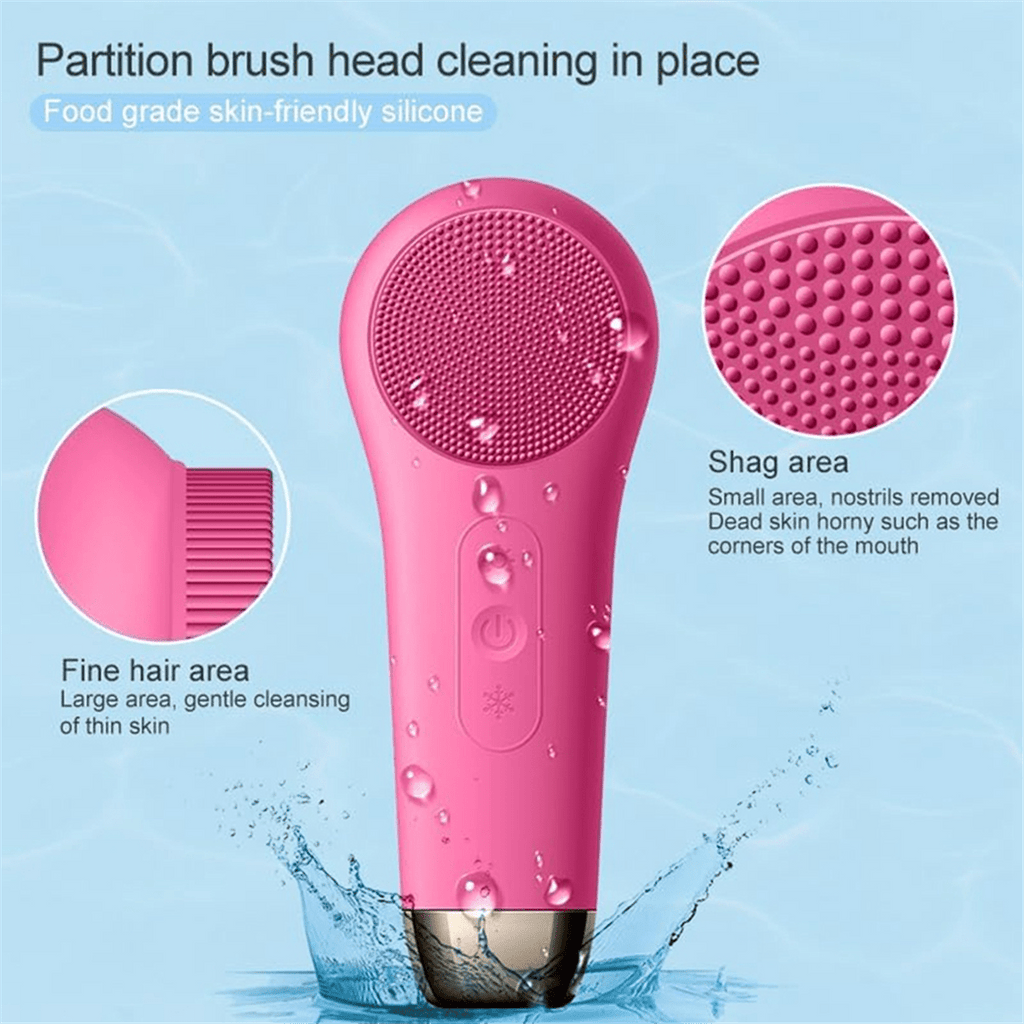 3-in-1 Facial Brush for Radiant, Healthy Skin