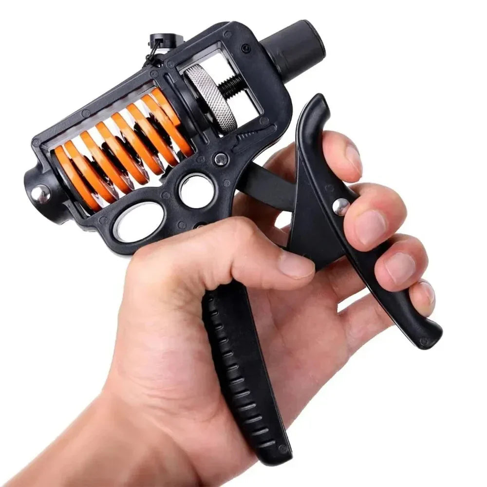 Adjustable 5-165kg Heavy Grip Strengthener - Finger Expander for Arm, Wrist, and Forearm Training