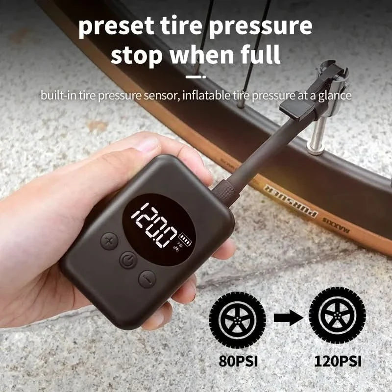 Portable 150PSI Mini Bike Pump for MTB & Outdoor