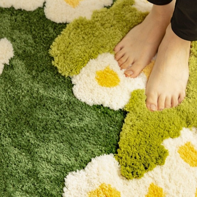 Green Garden Rug