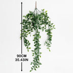 VerduraLine Artificial Plant Hanging | Evergreen & Maintenance-Free | 90 cm Decoration | Fresh Natural Design