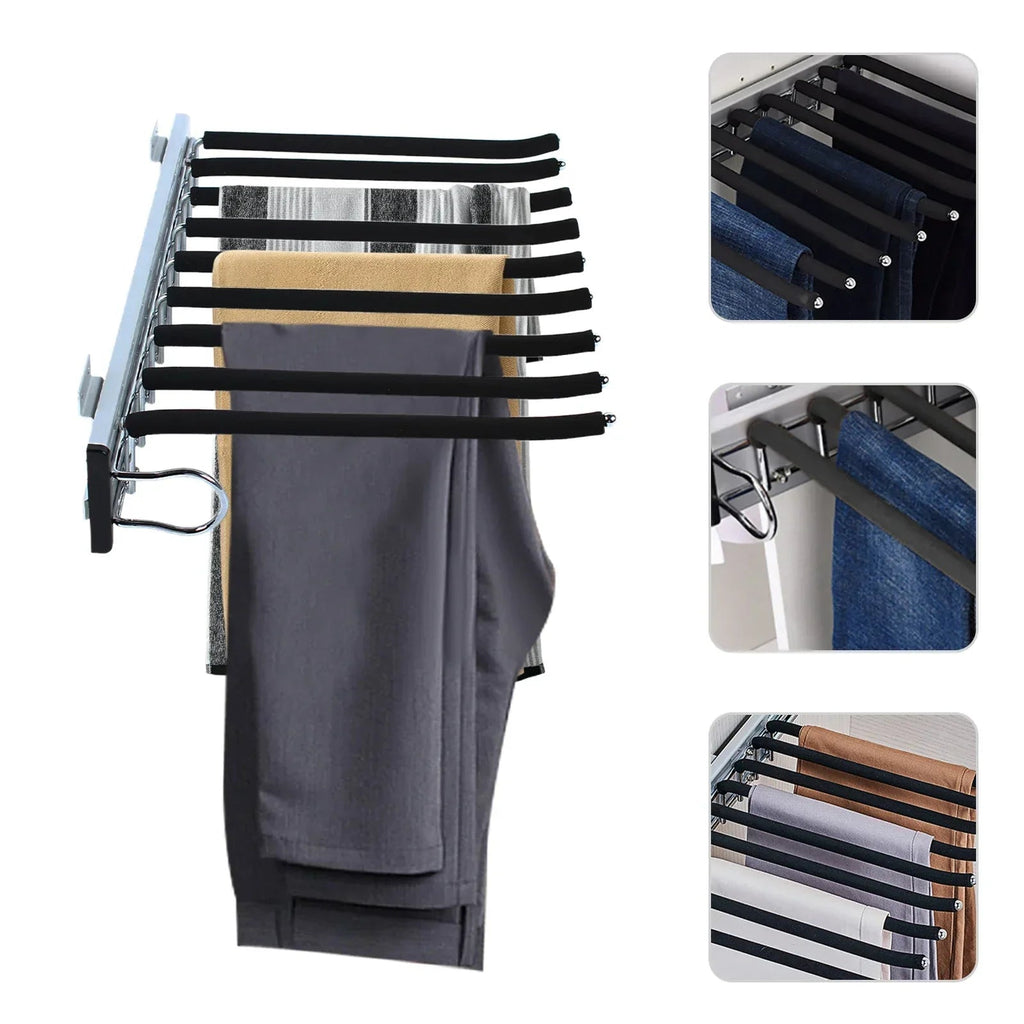 ClothMaster Trouser Holder | Extendable & Stable | Space-Saving & Wrinkle-Free