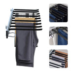 ClothMaster Trouser Holder | Extendable & Stable | Space-Saving & Wrinkle-Free