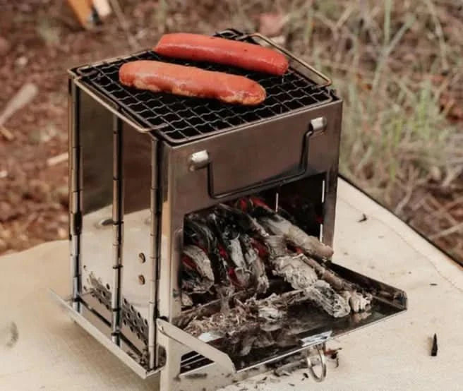 Lightweight stainless steel grill
