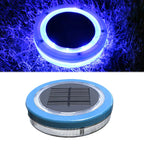 AquaGlow Solar Pool Light | Floating & Waterproof | Blue LED | 11.6×2.5 cm